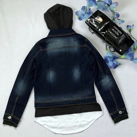 DKNY NWOT Jean Jacket and Top Bundle Girls M (8/10) - Picture 6 of 10